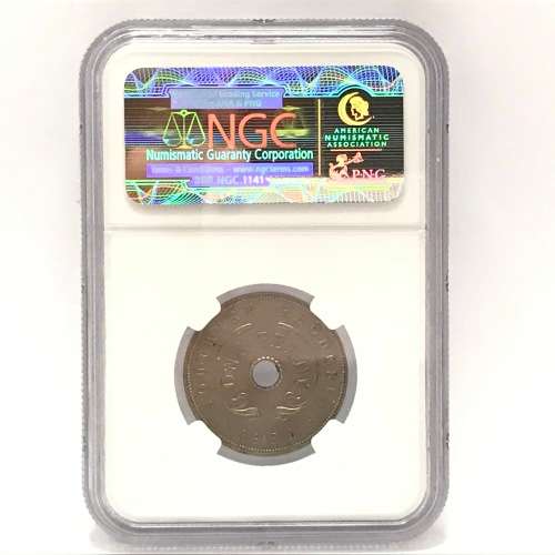 1934 Southern Rhodesia graded Penny - NGC MS 63 - hen`s teeth