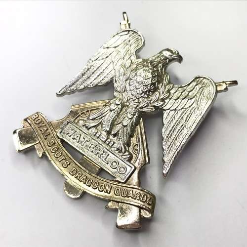 Great Britain Royal scots dragoon guards badge - Cap Badge