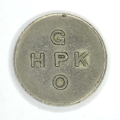 Herns #442u General Post Office Token