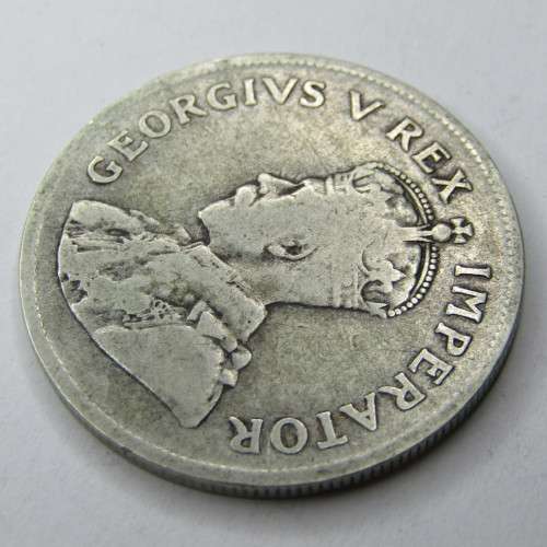 1925 ZAR half crown - scarce