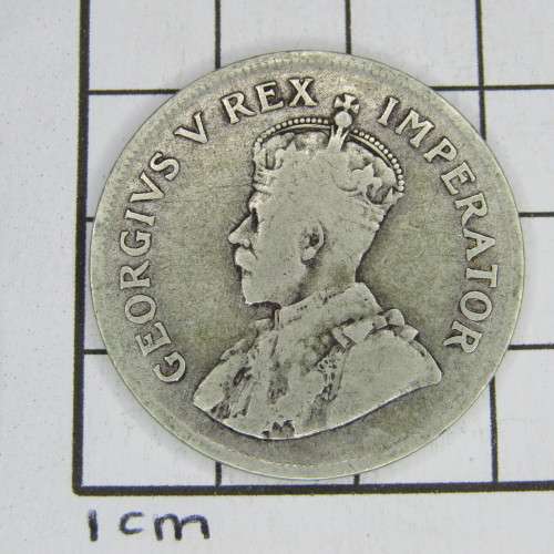 1925 ZAR half crown - scarce