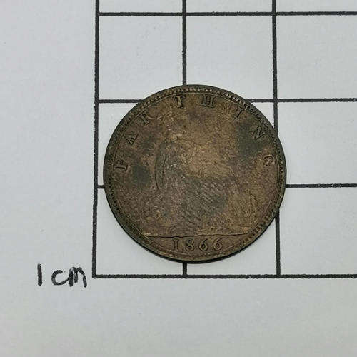 Great Britain 1866 Victoria farthing