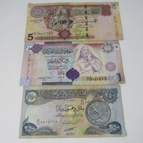 Lot of 10 bank notes from Africa