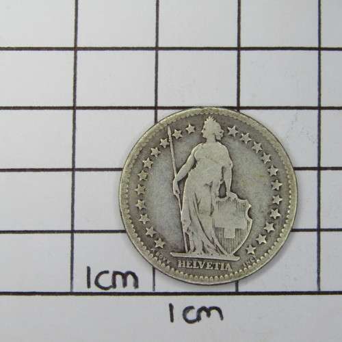 Switzerland 1879 Two Franc