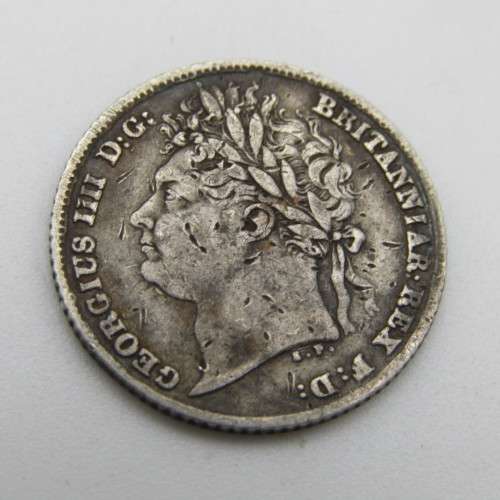 1824 Sixpence George 4 - Great Britain