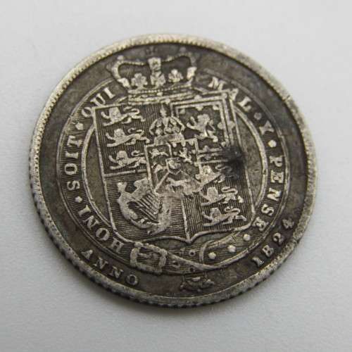 1824 Sixpence George 4 - Great Britain