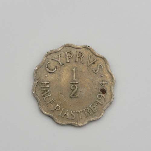 Cyprus 1934 half piastre