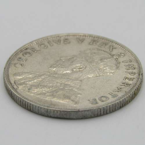 South Africa 1935 Silver George V 2 shilling florin EF+ / AU