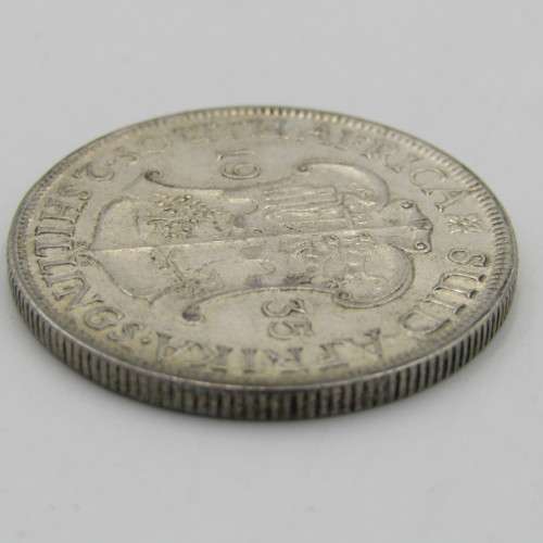 South Africa 1935 Silver George V 2 shilling florin EF+ / AU