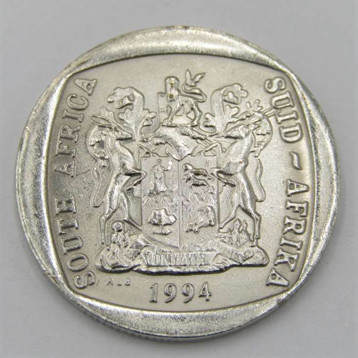 1994 Error Presidential Inauguration R5 - struck through with another reverse