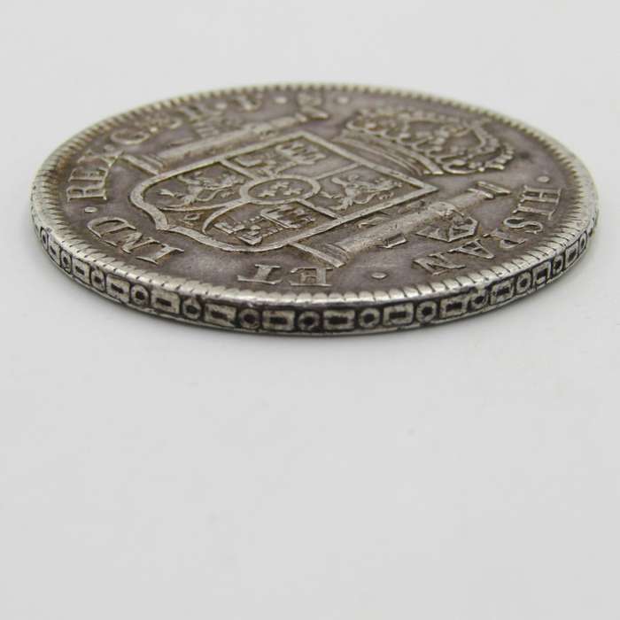 Spain 8 Real 1822 XF Guadalajara Mint - War of Independence