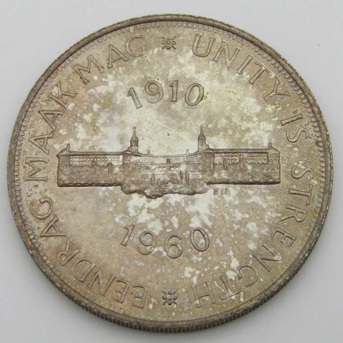 South Africa 1960 proof 5 Shilling