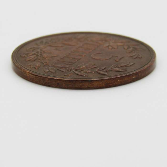 German East Africa 5 Heller 1908 J - aXF