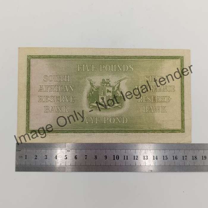 Postmus 9 September 1940 Five Pound banknote VF+