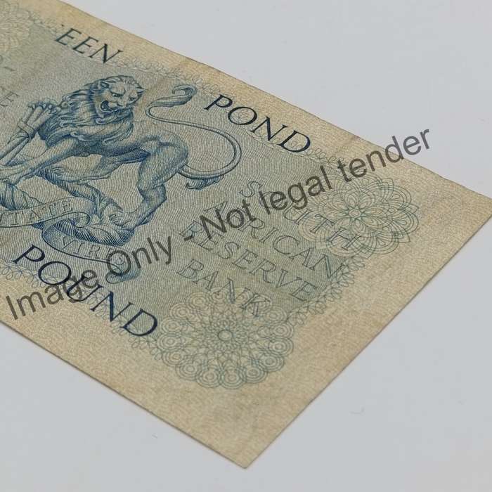 MH de Kock one pound 13-3-59 - E/A - B363 AU creases dents