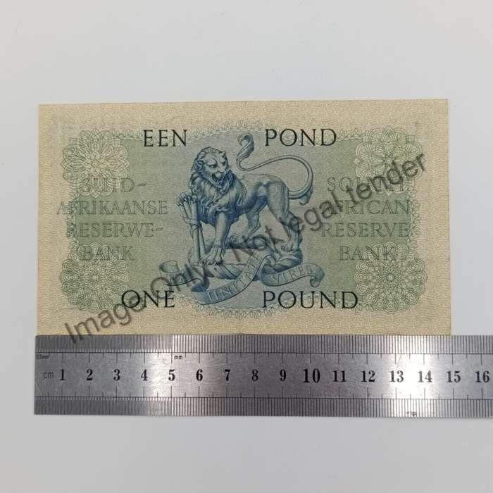 MH de Kock one pound 22-10-57 - E/A - B305 - EF