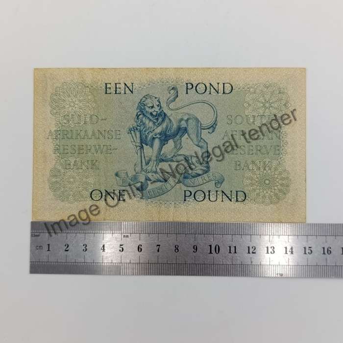 MH de Kock one pound 26-6-59 - A/E -B377 - EF -