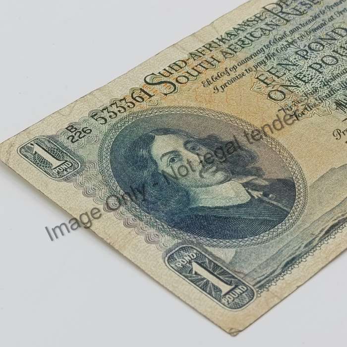MH de Kock one pound 11-1-56 - A/E - B226 - VF