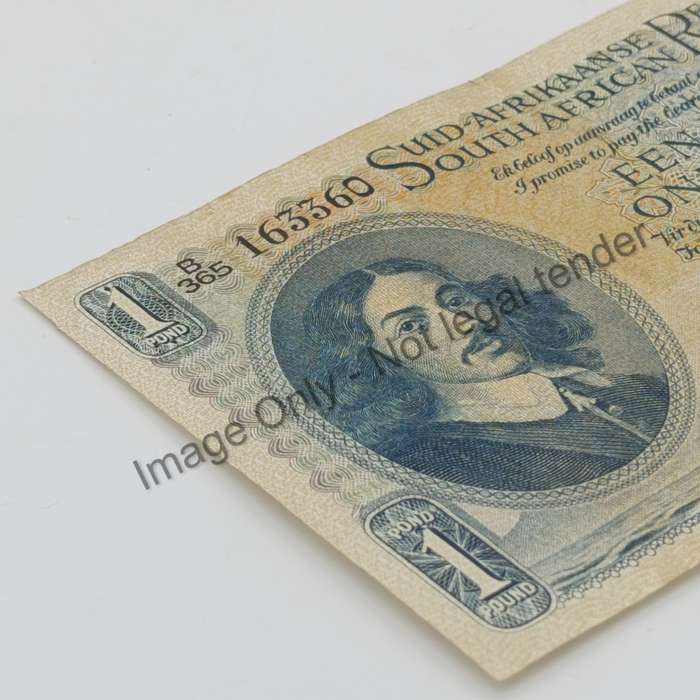 MH  de Kock one pound 26-3-59 - A/E - B365 - EF