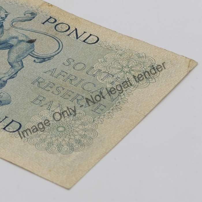 MH  de Kock one pound 26-3-59 - A/E - B365 - EF
