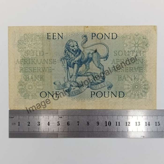 MH  de Kock one pound 26-3-59 - A/E - B365 - EF