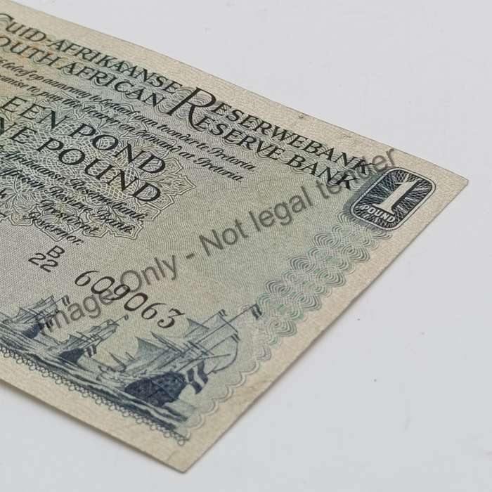 MH de Kock one pound 17 November 1948 - B22 - A/E - aEF