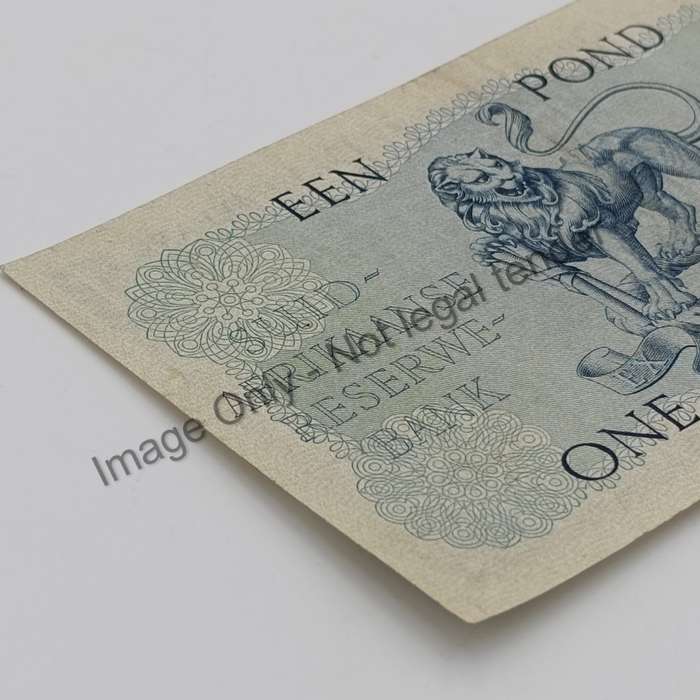 MH de Kock one pound 17 November 1948 - B22 - A/E - aEF