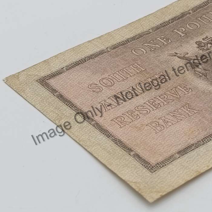 MH de Kock one pound 10 April 1946 - A154 - EF