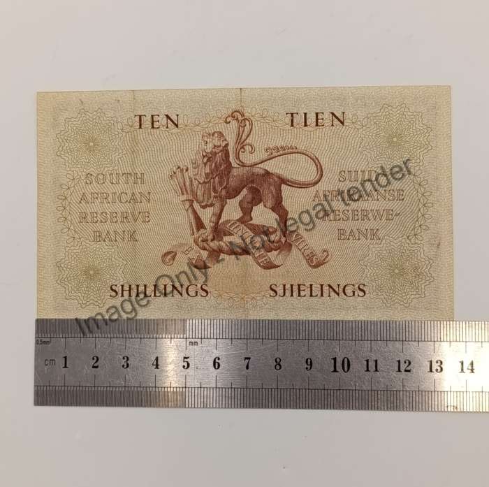 MH de Kock 1951 Ten Shillings EF