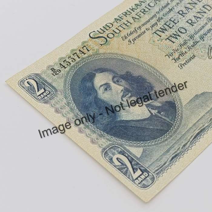 Rissik only issue R2 banknote 1962 - AU+