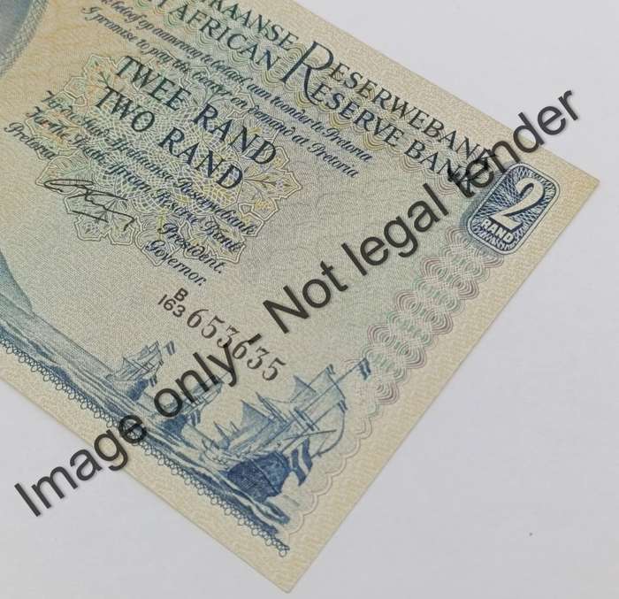 Rissik Only Issue R2 banknote 1962 AU+