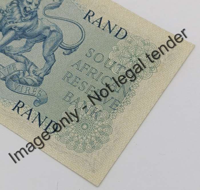 Rissik Only Issue R2 banknote 1962 AU+