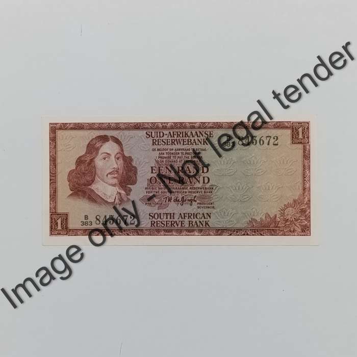 TW de Jongh 1st, 2nd & 3rd Issue banknotes - R1