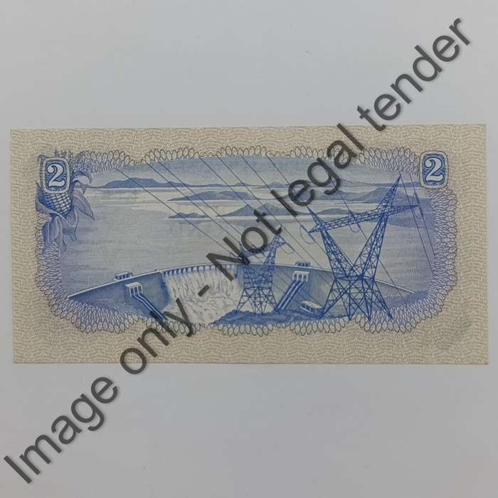 TW de Jongh 2nd issue 1974 R2 banknote pair uncirculated with consecutive numbers D130