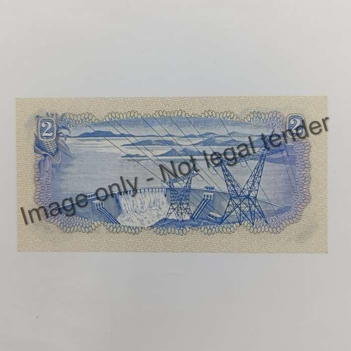 TW de Jongh 3rd issue D135 R2 banknote uncirculated - Van Riebeeck Watermark
