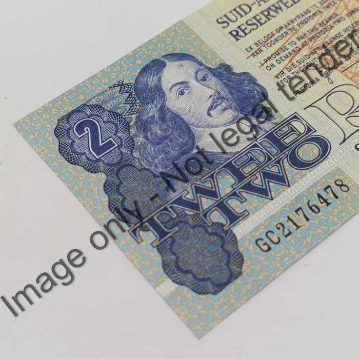 GPC de Kock 3rd issue Pair of uncirculated R2 banknotes with consecutive numbers