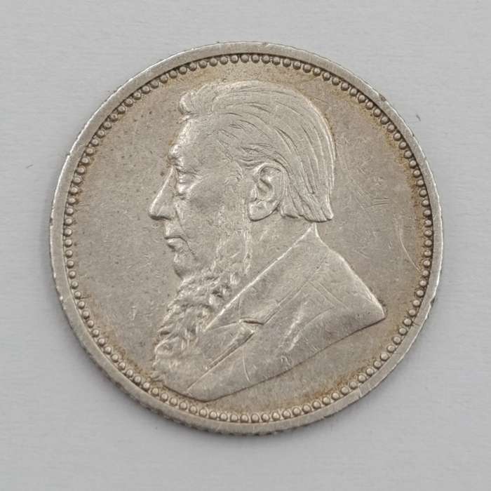 ZAR Paul Kruger 6d 1895 VF+