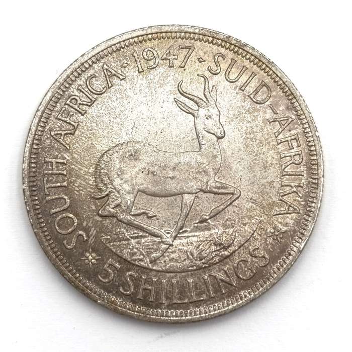 1947 SA Union Silver crown in excellent condition