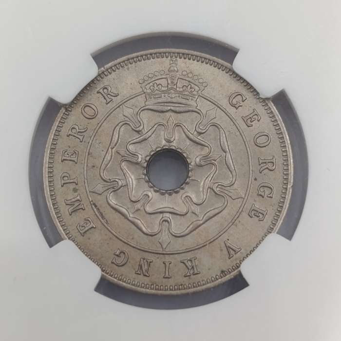 1934 Southern Rhodesia Penny graded MS64 by NGC