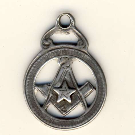 Hallmarked Silver masonic pendant
