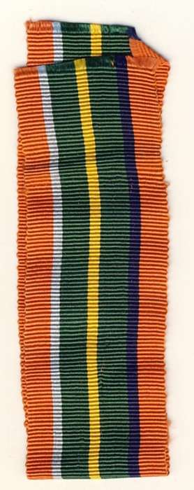 Pacific Star Medal ribbon - 6 inches - as per scan