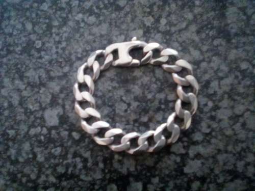 ***BARGAIN***Chunky & Heavy Sterling Silver Bracelet, 72 Grams***WOW***