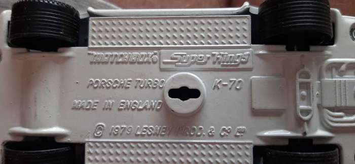 Matchbox K70 Porsche Turbo