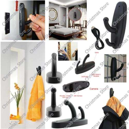 Nanny Cam Clothes Hook Spy Camera