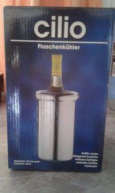 NEW Cilio 18/8 Stainless Steel Wine Cooler