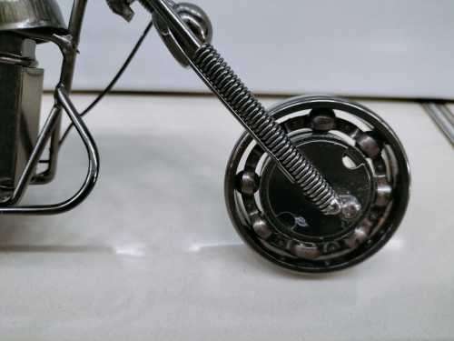 Extremely Well Made Metal Motorbike Model in Mint Condition
