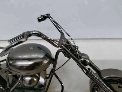 Extremely Well Made Metal Motorbike Model in Mint Condition