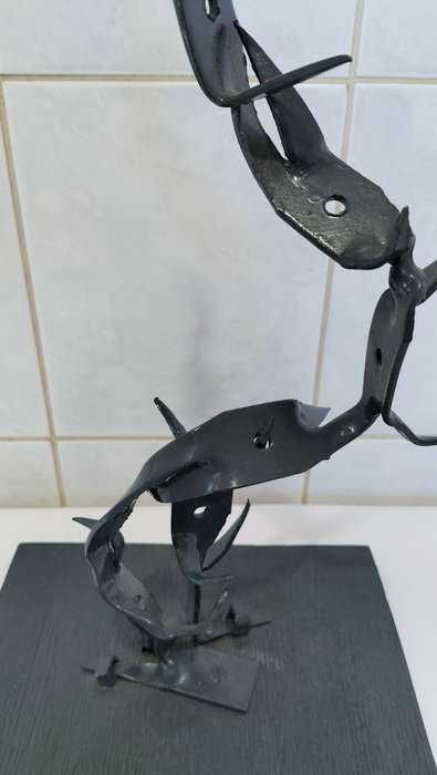 Sculpture By Renowned Eben Germishuys (Sculptor Of Rugby Player Statue At Loftus) Read Description