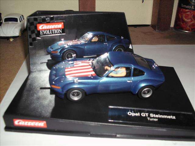 1:32 SCALE SLOT CAR - CARRERA EVOLUTION OPEL GT STEINMETZ
