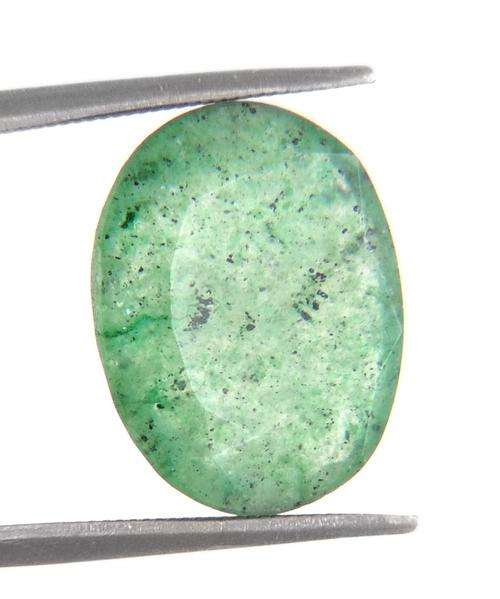 7.93 Ct Certified Oval Shape Green Emerald Gemstone